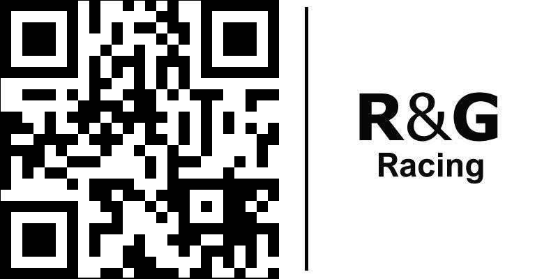 R&G (アールアンドジー)  片持ちスイングアームリアスタンド ブラック | PADD-SS-LH-BK