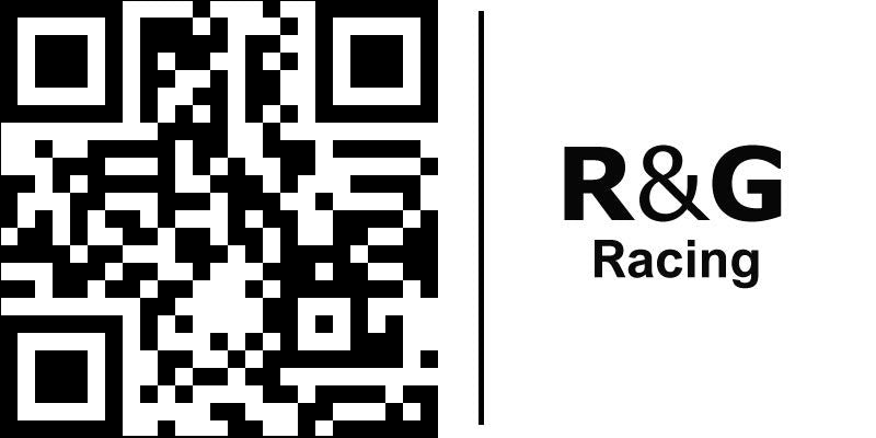 R&G(アールアンドジー) ステップバー アルミニウム ブラック ユニバーサル[汎用] RG-PEG0001BK