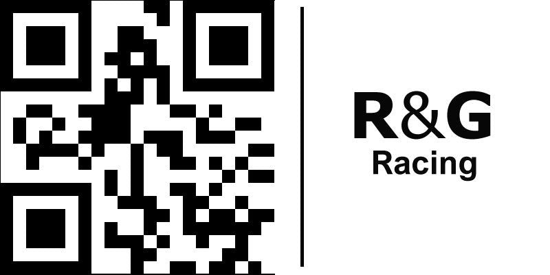 R&G(アールアンドジー) Toe/チェーンガード ブラック Ninja250(18-) Ninja40018-) RG-TG0015BK