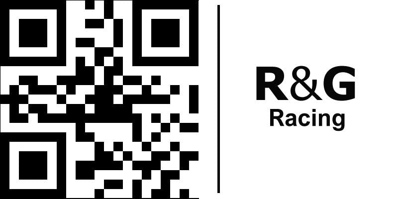 R&G（アールアンドジー） フットボードスライダー ブラック/イエロー T-MAX(08-11) | TP0004BK