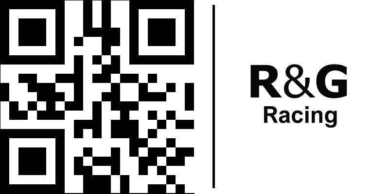 R&G (アールアンドジー)  フットボードスライダーブラック | TP0012BK