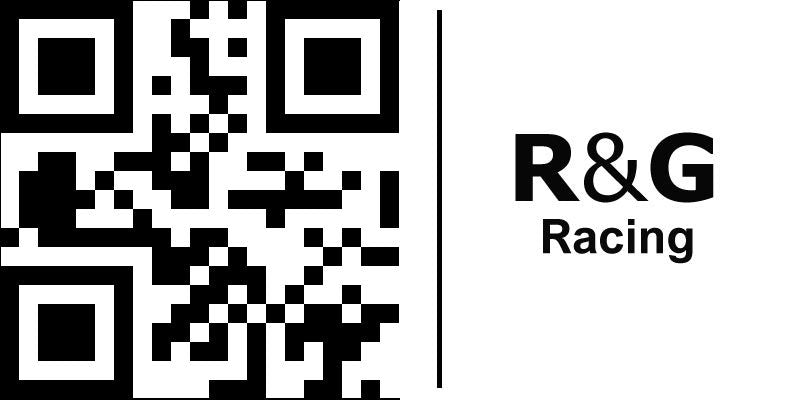 R&G (アールアンドジー)  フットボードスライダーブラック | TP0017BK