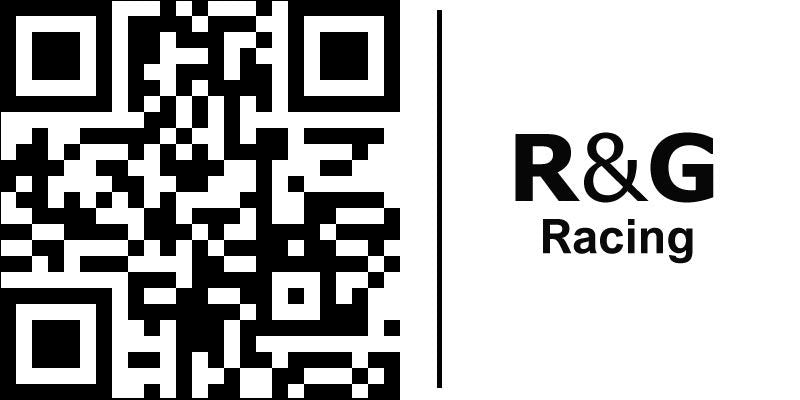 R&G（アールアンドジー） フレームスライダー ブラック ER-6f/Ninja650R[ニンジャ](09-) RG-UCP0001BL