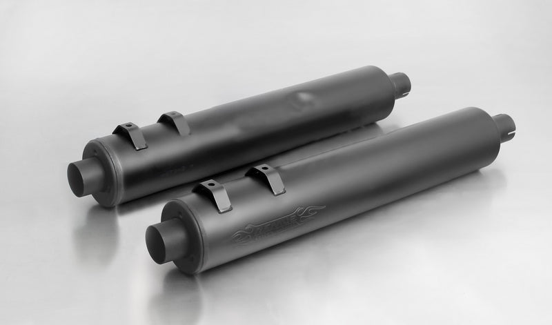 カスタムエキゾースト ステンレスブラック エンドキャップストレートエンド 2個入り ステンレスブラック