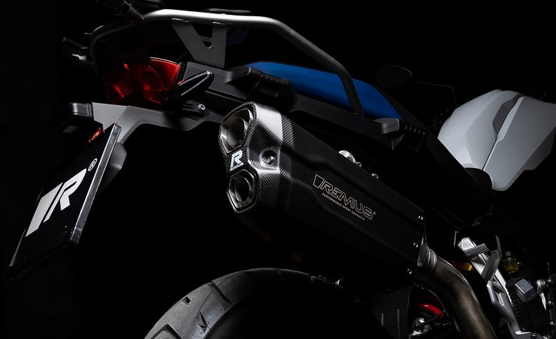 スリップオンスポーツマフラー ステンレスブラック EC認証済
