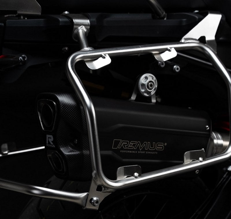 スリップオンスポーツマフラー、ステンレスブラック、レーシング