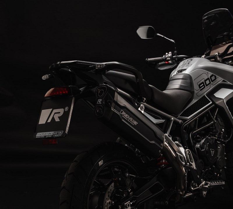 スポーツ排気システム、ステンレスブラック、レーシングコネクションチューブ（触媒なし）