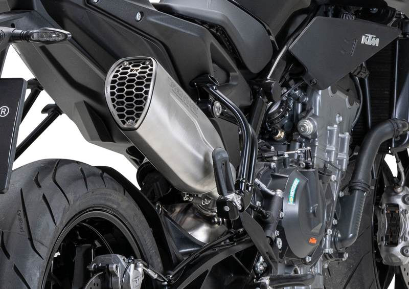 スリップオンNXTスポーツサイレンサー、ステンレスマット、接続チューブ、ECEタイプ承認付