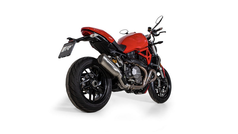 スリップオンNXTサイレンサー（取り外し可能サウンドインサート付）、ステンレススチール製・接続チューブ（触媒なし・ECE認証なし）