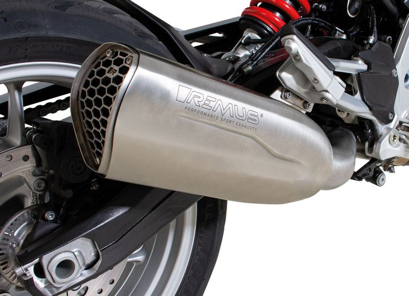 スリップオンNXTステンレスマット、接続チューブ、ECEタイプ認証付