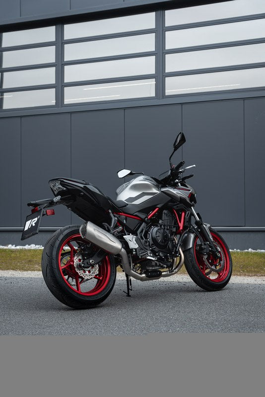 スリップオンNXTスポーツマフラー、ステンレスマット、触媒付き接続管