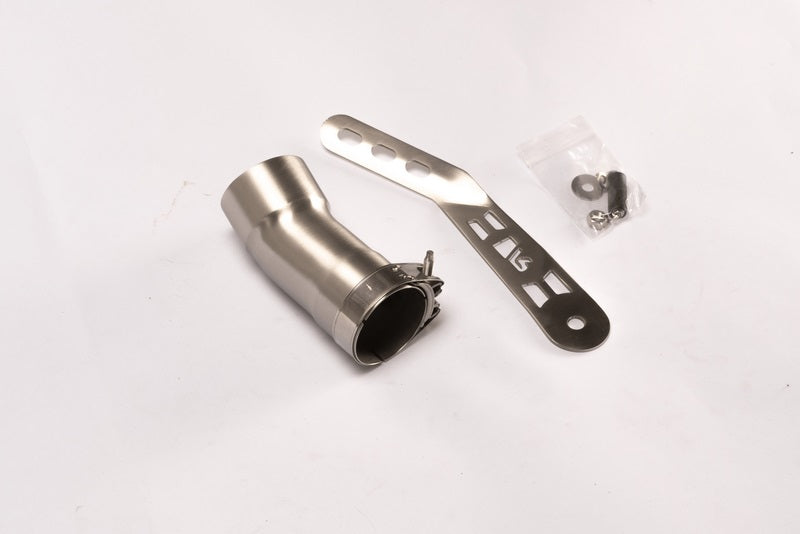 スリップオンNXTサイレンサー、ステンレスブラック、コネクティングチューブユーロ4、ステンレス含むEC型式認証済