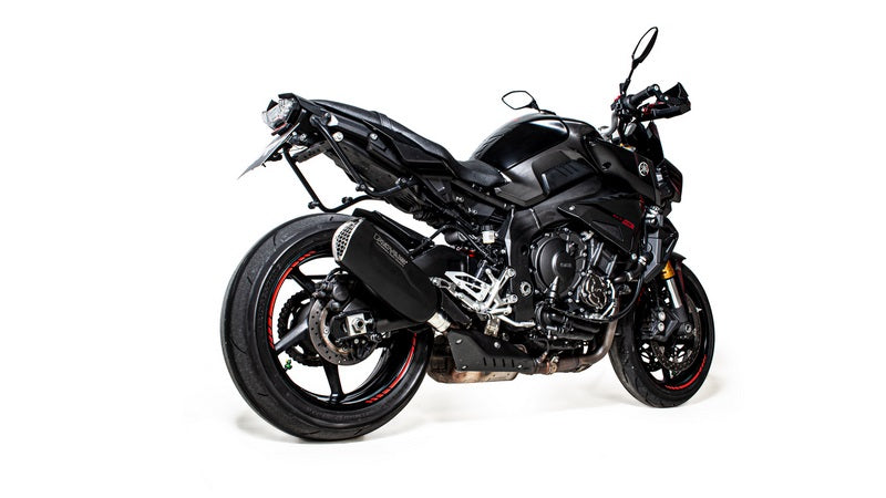 スリップオンNXTステンレスブラック、ステンレス接続管、ECEタイプ認証付