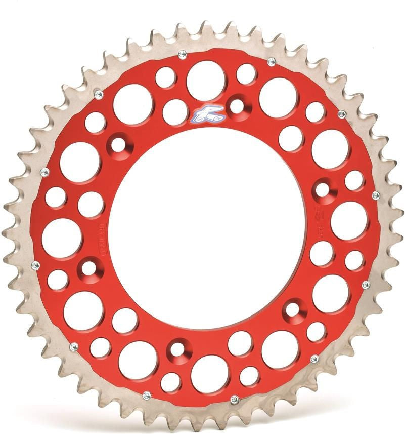 RENTHAL ツインリング リアスプロケット 歯数 50 サイズ 520 Type 1540 Red | 1540-520-50GPRD