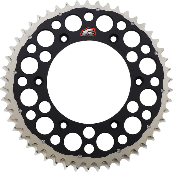 RENTHAL SPROCKET R 520 50T BK SC TWIN | 2240-520-50GPBK