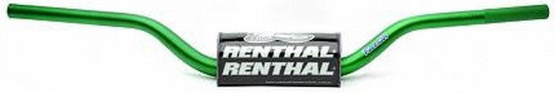 RENTHAL Marvin Musquin/ Ken Roczen ファットバー 28 6mm クロスバーなし Green/ Black | 604-01-GN