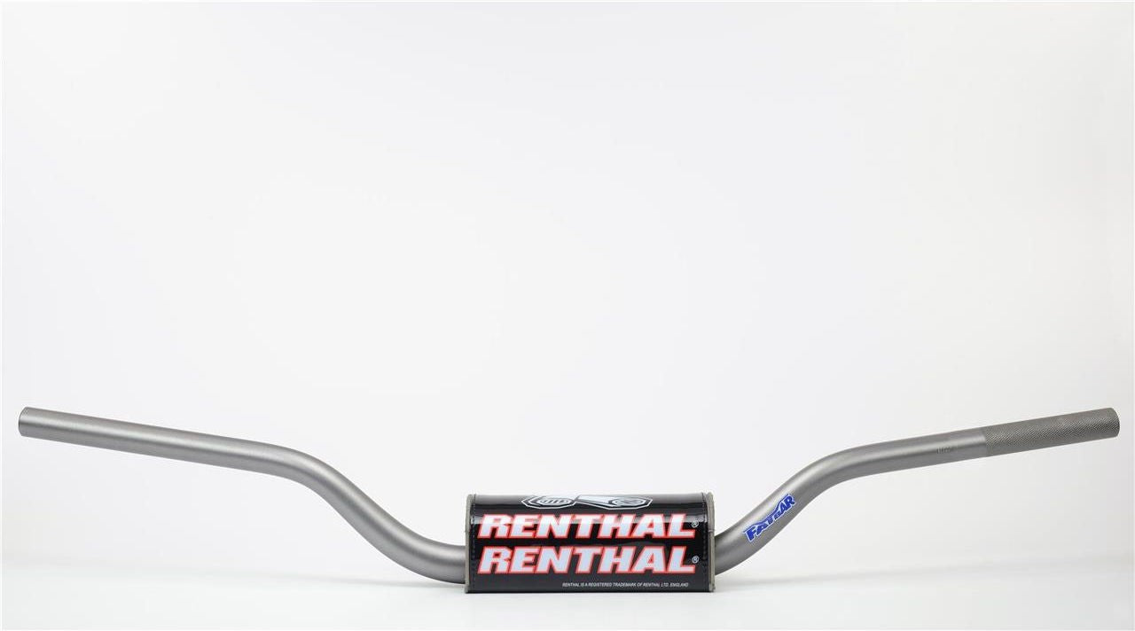 RENTHAL Trial ファットバー 28 6mm クロスバーなし Tanium/ Black | 673-01-TT