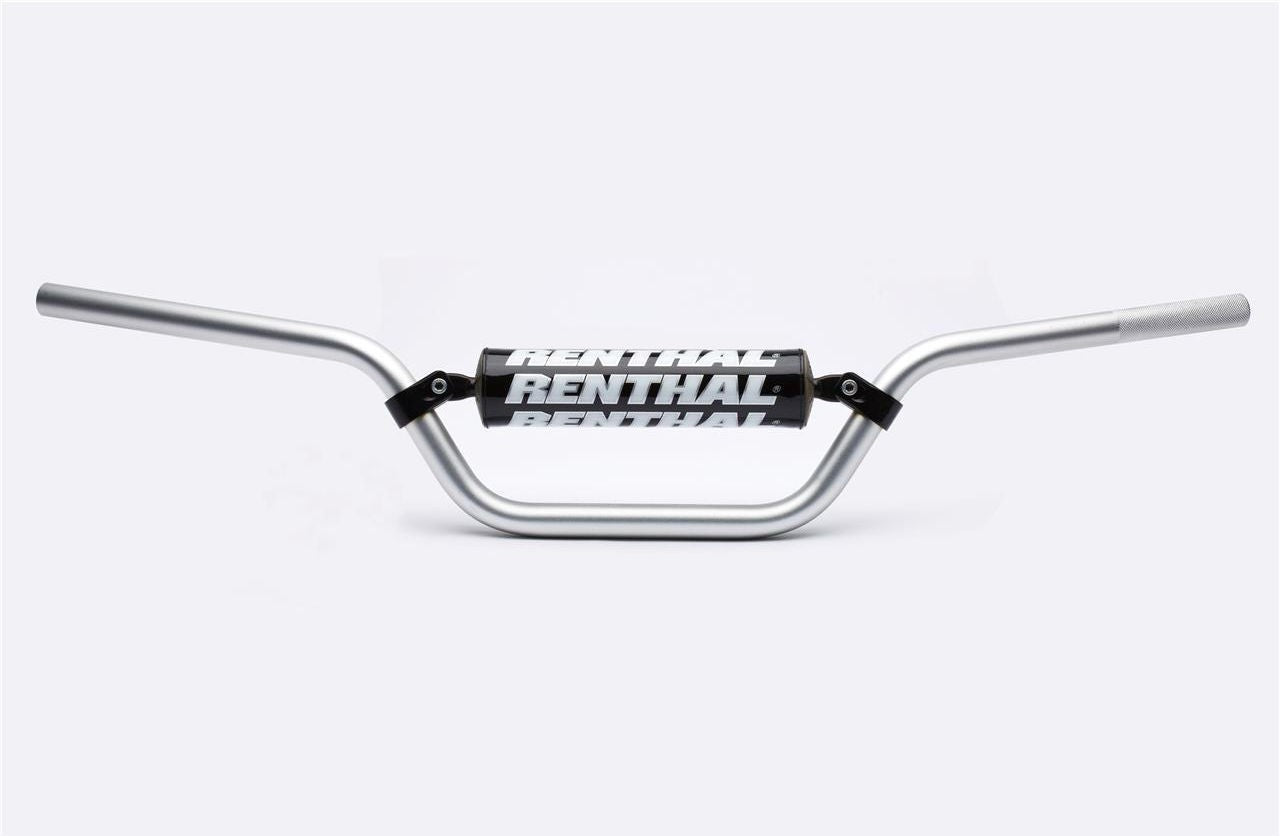 RENTHAL Classic Quad ハンドルバー 22 2mm Silver/Black Yamaha YFM700R Raptor | 811-01-SI-03-219