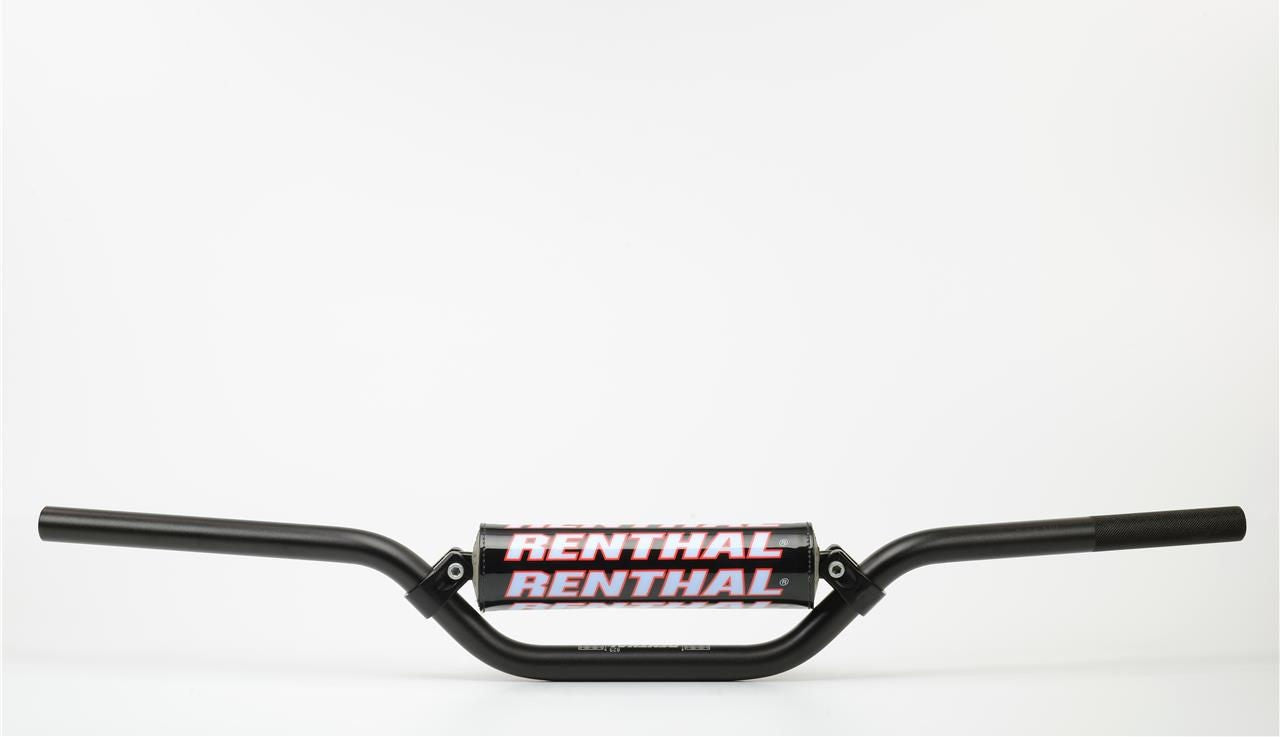 RENTHAL Classic Mini MX ハンドルバー 22 2mm Black/Black KTM SX60/65 | 823-01-BK-09-219