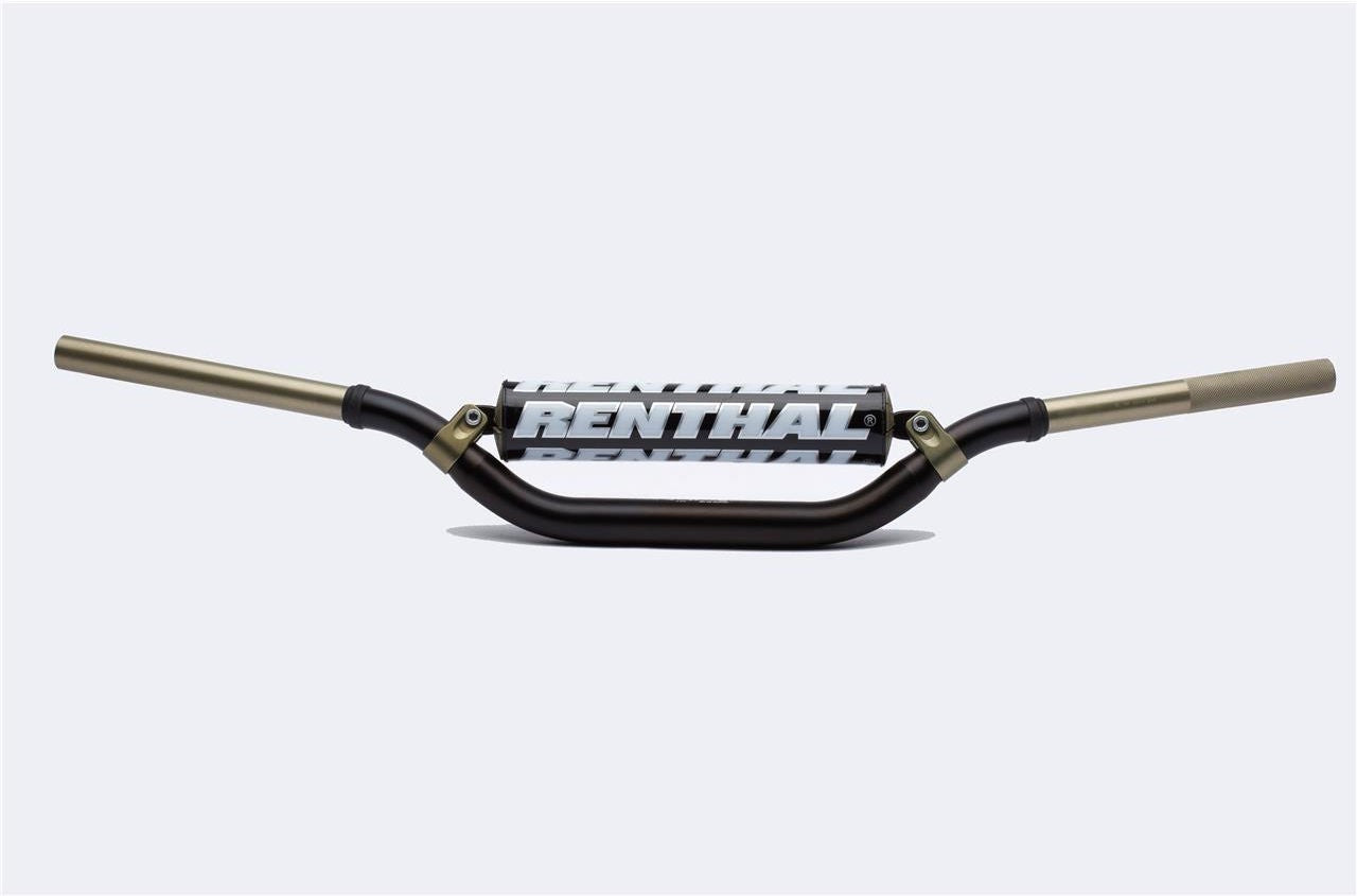 RENTHAL Replica Chad Reed ツインウォールバー 28 6mm Black/Black | 918-01-BK-02-185
