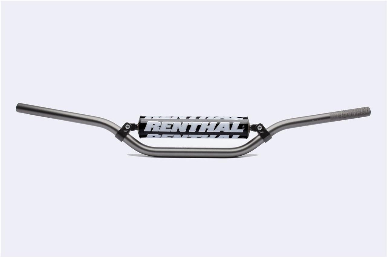 RENTHAL Classic ハンドルバー 22 2mm Titanium/Black | 966-05-TT-01-185