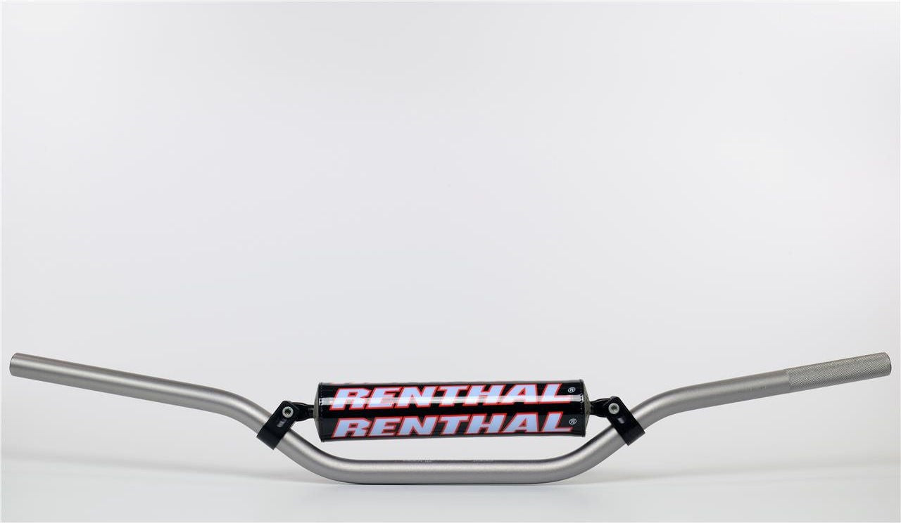 RENTHAL Classic Replica Ricky Carmichael ハンドルバー 22 2mm Titanium/Black | 971-08-TT-01-185