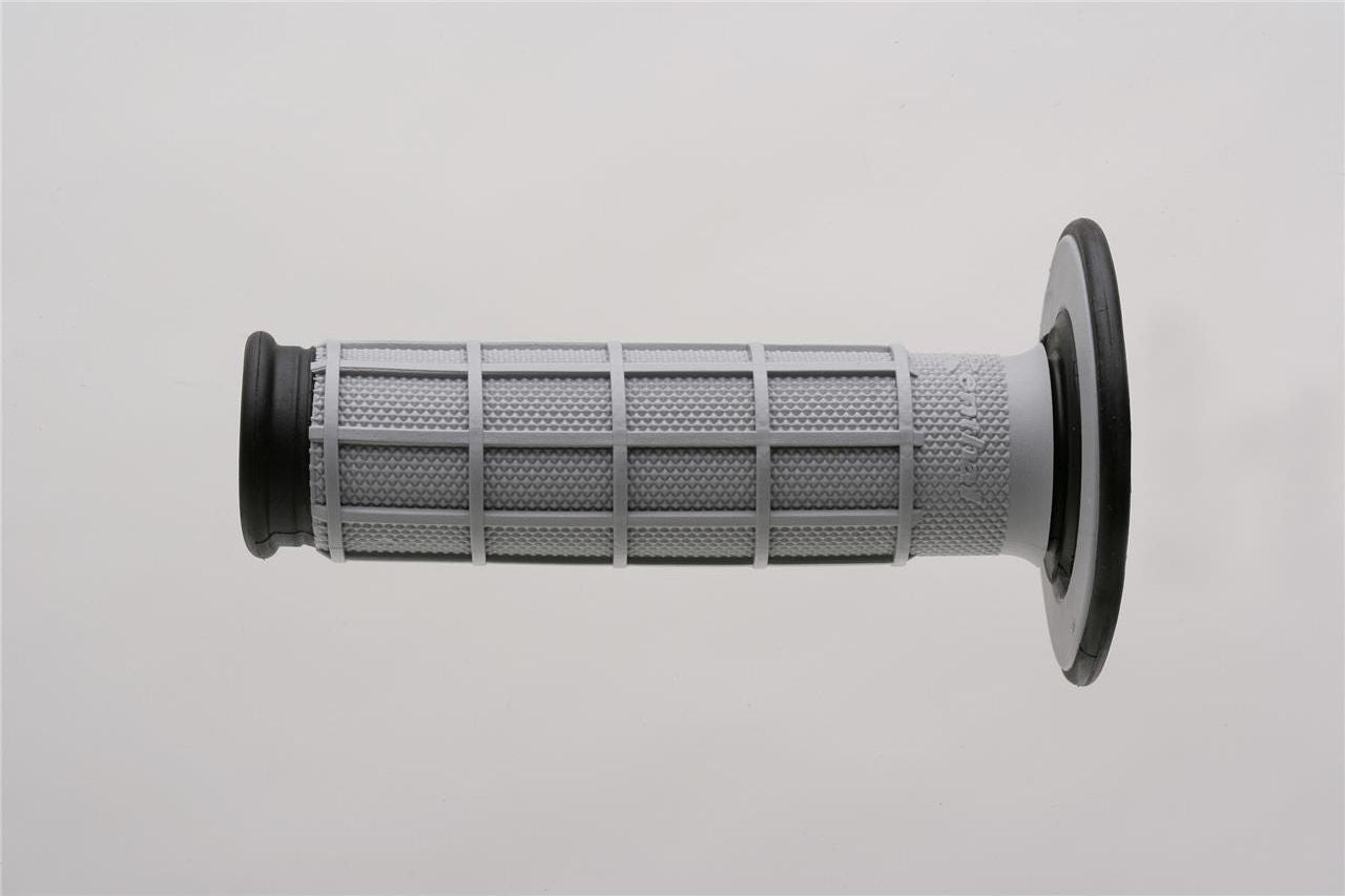 RENTHAL MX ダイヤ/フルワッフル グリップ Grey/Black | G152