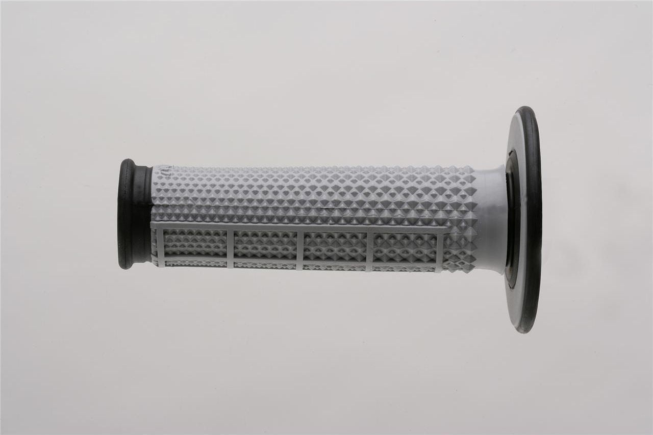 RENTHAL MX テーパード ダイヤ/ワッフル グリップ Grey/Black | G154