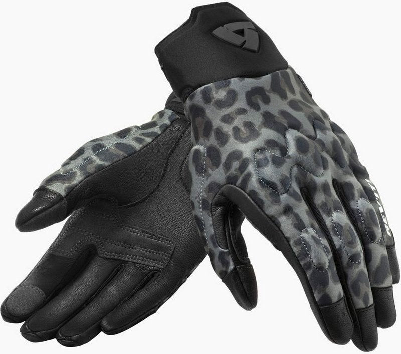 REVIT / レブイット グローブ Spectrum レディース Leopard-ダークグレー | FGS168-4710