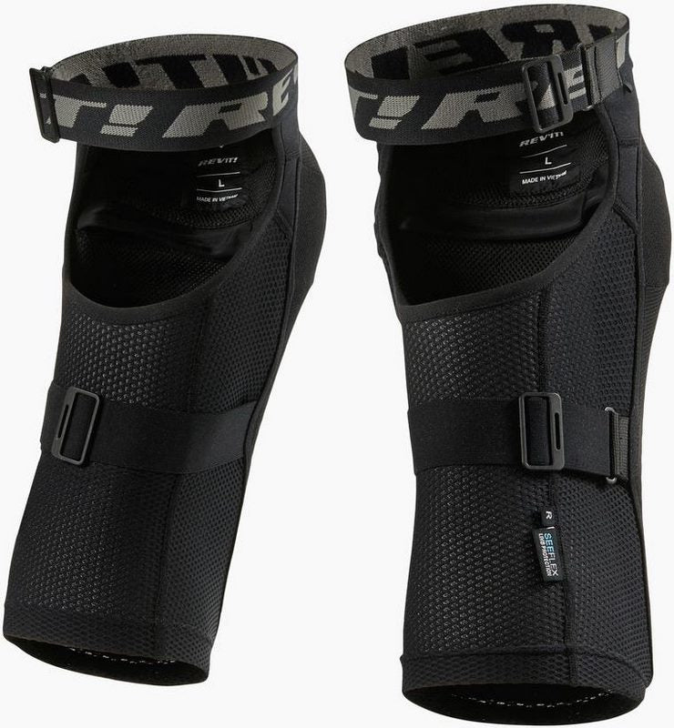 REVIT / レブイット ニープロテクター Scram ブラック | FPG058-0010