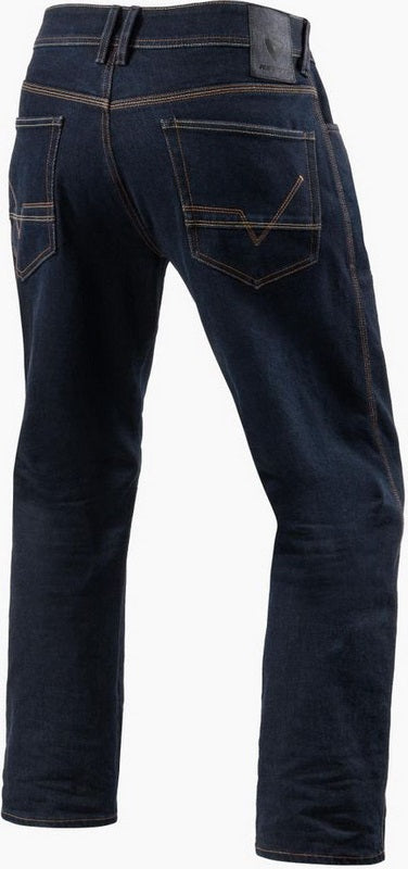 REVIT / レブイット ジーンズ Philly 3 LF ダークブルー（ユーズド加工）| FPJ055-6343