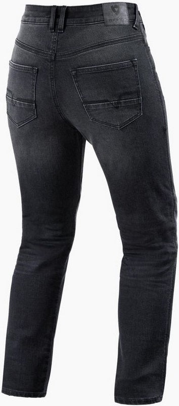 REVIT / レブイット ジーンズ Victoria 2 レディース SF ミディアム グレー（ユーズド加工）| FPJ057-6142