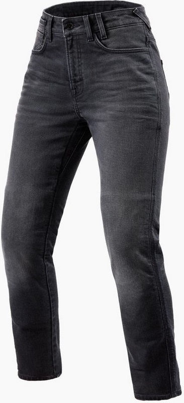 REVIT / レブイット ジーンズ Victoria 2 レディース SF ミディアム グレー（ユーズド加工）| FPJ057-6142