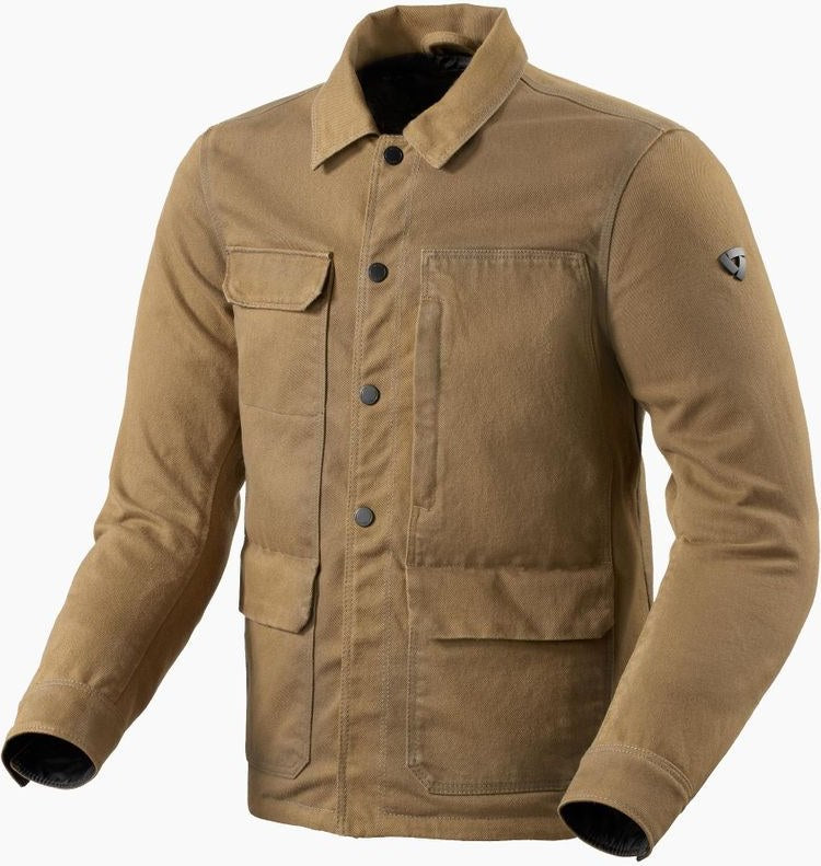 REVIT / レブイット オーバーシャツ Worker 2 ダークキャメル | FSO027-6820