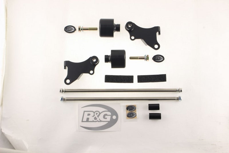 R&G (アールアンドジー)  エアロクラッシュプロタクター ブラック | CP0321BL