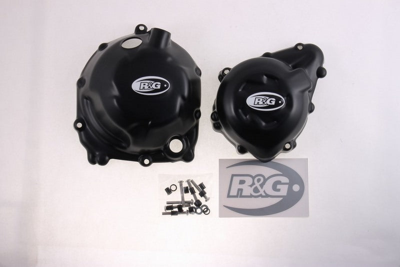 R&G（アールアンドジー） エンジンケースカバーセット ポリプロピレン ブラック Z1000[ZRT00D](10-13) NINJA1000[Z1000SX](11-13) VERSYS1000[ヴェルシス](12-) Z1000[ZR1000FEF/ZR1000GEFA](14-) | KEC0028BK