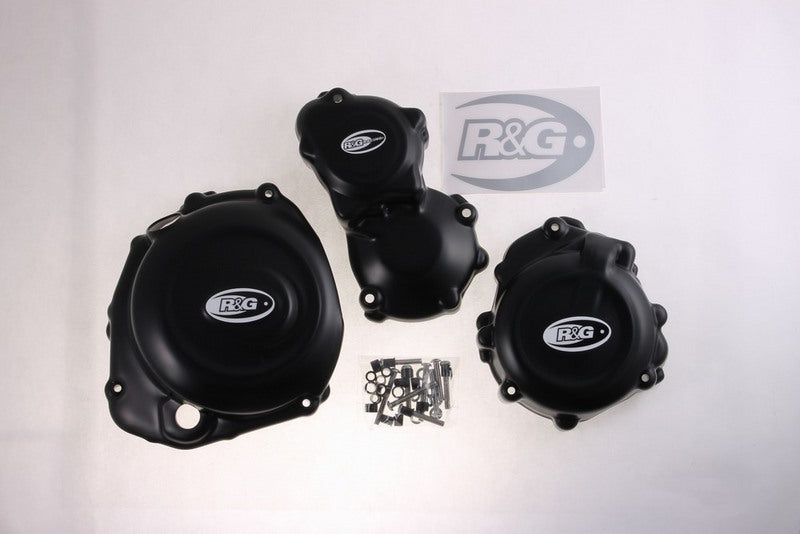 R&G（アールアンドジー） エンジンケースカバーセット ポリプロピレン ブラック GSX-S1000 ABS(15-)、GSX-S1000F ABS(15-) | KEC0080BK