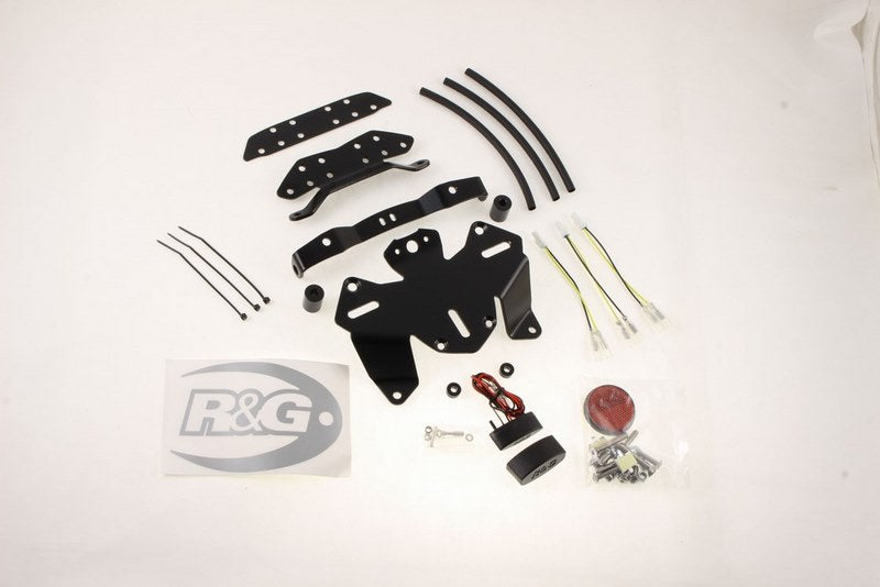 R&G（アールアンドジー） MV AGUSTA Rivale800(14-)/Dragster800 (14-)/Stradale800(15-)用 フェンダーレスキット LP0157BK