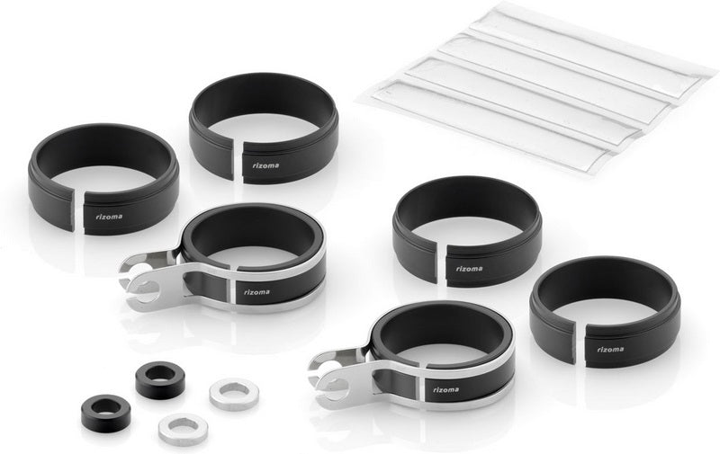 Rizoma Front Indicator Light Adapters Color : Black Anodized color