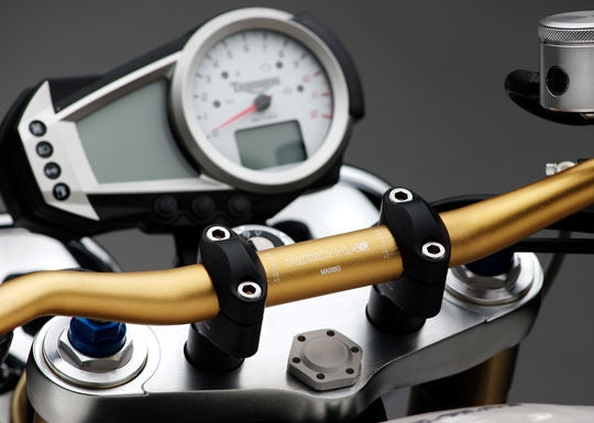 Rizoma 1-1/8 inch diameter tapered handlebars