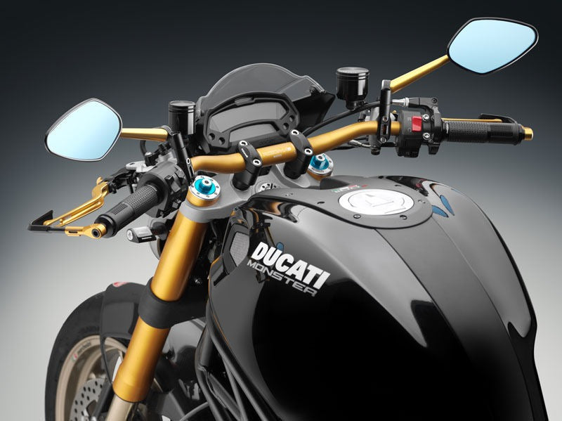 Rizoma 1-1/8 inch diameter tapered handlebars