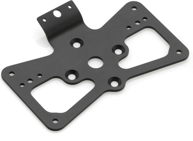 Rizoma Universal License plate support Color : Black Anodized color