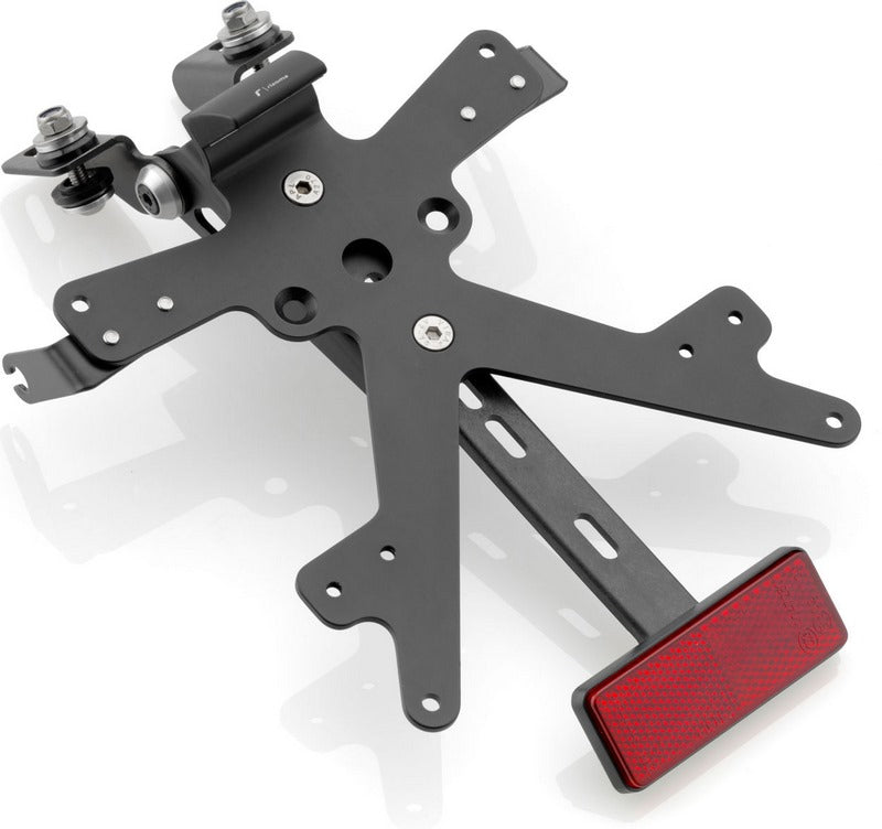 Rizoma Universal License plate support Color : Black Anodized color
