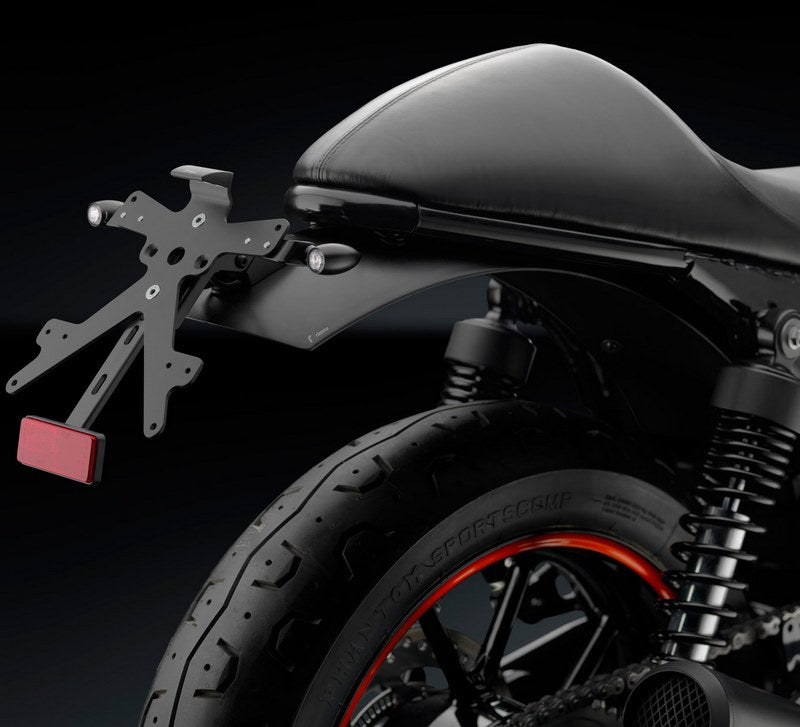 Rizoma License plate support FOX for Rear Fender ZTH052
