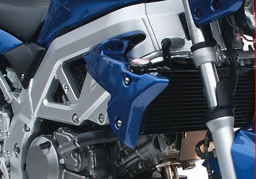 S2-Concept / S2コンセプト ラジエータースクープ SUZUKI SV650 塗装済み (2003-2010) イエロー | 903870