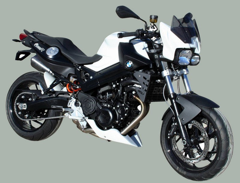 S2-Concept / S2コンセプト リア マッドガード F800R ホワイト | B802