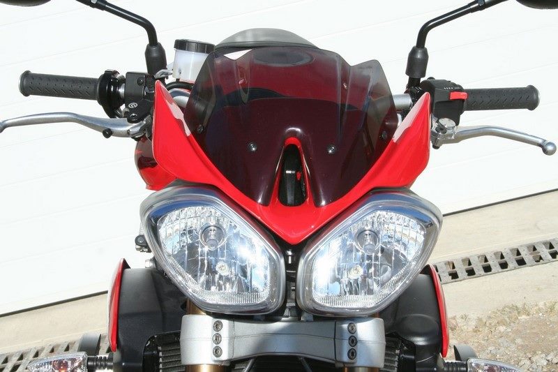 S2-Concept / S2コンセプト ノーズフェアリング SPEED TRIPLE 塗装済み ホワイト | T1076