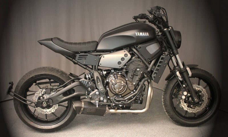 S2-Concept / S2コンセプト バックカバー (テールフェアリング) LEDライト付き mono XSR 700 イエロー | Y730
