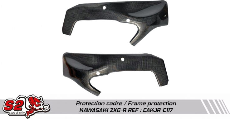 S2-Concept / S2コンセプト フレームプロテクション KAWASAKI ZX6R 2009-16 | CAKJR-C117
