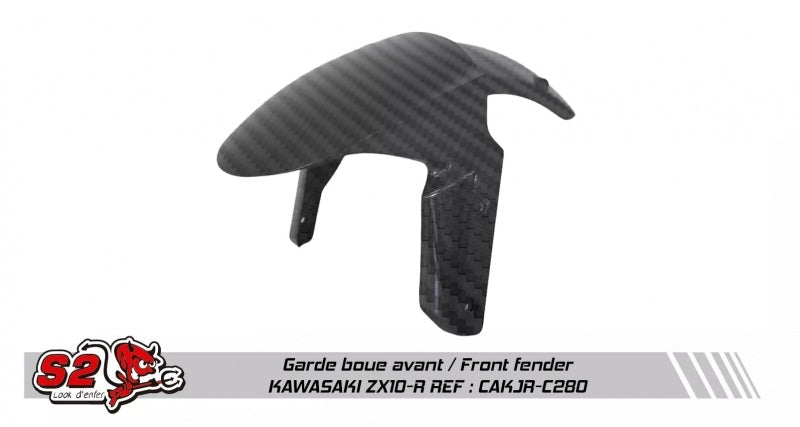 S2-Concept / S2コンセプト フロントフェンダー KAWASAKI ZX6R 2009-16 | CAKJR-C280